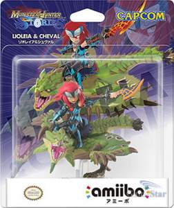 Amiibo Lioleia and Cheval Monster Hunter Stories