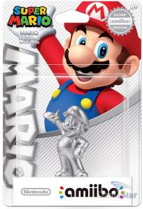 Amiibo Mario Silver Super Mario Collection