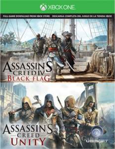 Assassins Creed Единство Black Flag Ваучер Xbox One