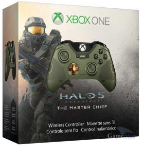 Джойстик Беспроводной Halo 5 Master Chief Xbox One
