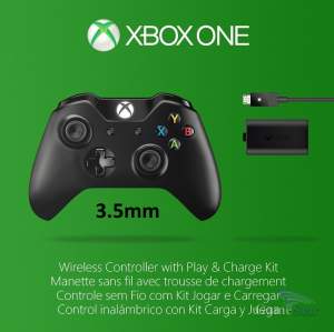 Джойстик Беспроводной Xbox One 3.5mm Stereo Headset Jack Play and Charge Kit Xbox One