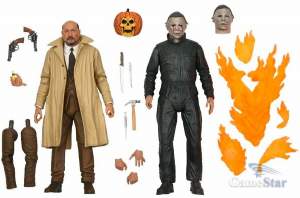 Фігурка Halloween 2 Ultimate Michael Myers and Dr Loomis Neca