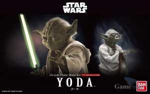 Фігурка Star Wars Yoda Model Kit Bandai