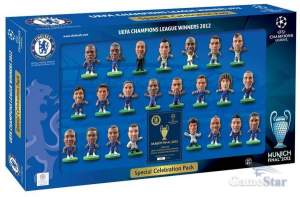 Фигурки футболистов Soccerstarz Chelsea Champions League Celebration Pack 2012 Ltd Edition