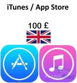 iTunes App Store Gift Card 100 GBP