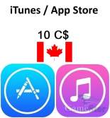 iTunes App Store Gift Card 10 CAD