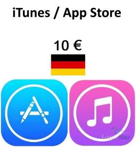 iTunes App Store Gift Card 10 EUR Germany