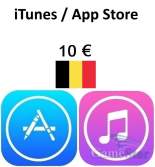 iTunes App Store Gift Card 10 EUR Belgium