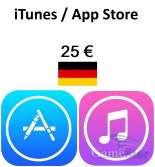 iTunes App Store Gift Card 25 EUR Germany