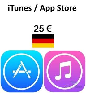 iTunes App Store Gift Card 25 EUR Germany