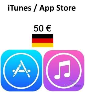 iTunes App Store Gift Card 50 EUR Germany