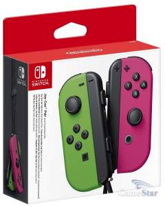 Joy-Con Nintendo Switch Left Right Neon Green Pink