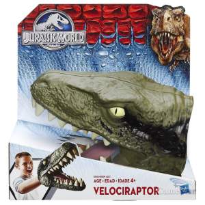 Jurassic World Hasbro Chomping Head Velociraptor