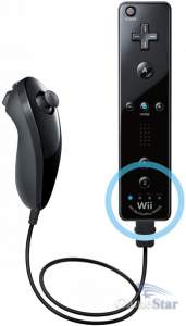 Комплект Контроллеров Wii Remote Plus Wii Nunchuk Black