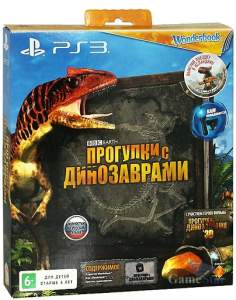 Комплект Wonderbook + Гра Прогулянки з динозаврами ps3