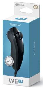 Контроллер Nintendo Nunchuk Black Wii U