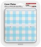 Крышка Blue Check Cover Plate для New Nintendo 3DS