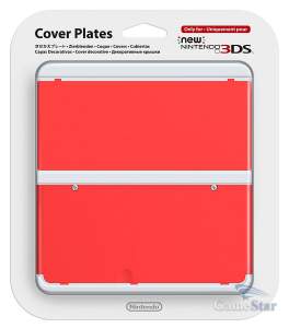Крышка Red Cover Plate для New Nintendo 3DS