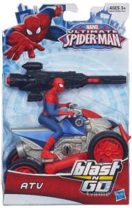 Marvel Ultimate Spider-Man Blast N Go ATV Hasbro