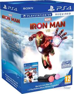 Move Motion Controller Marvels Iron Man Bundle ps4 VR