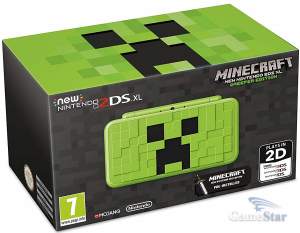 New Nintendo 2DS XL Minecraft Creeper Edition