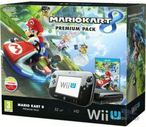 Nintendo Wii U 32Gb Premium Pack Mario Kart 8 Wii U