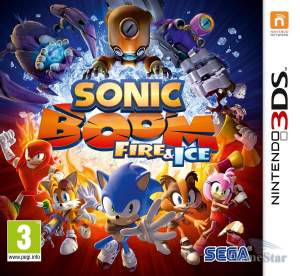 Sonic Boom Fire and Ice 3ds