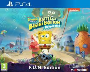 Spongebob Squarepants Battle for Bikini Bottom Rehydrated Fun Edition ps4