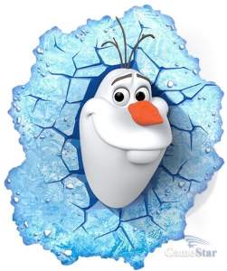 Светильник Frozen Olaf 3D Deco Light