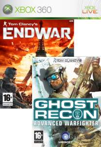 Tom Clancys Ghost Recon Advanced Warfighter 2 and EndWar Xbox 360