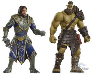 Warcraft Набор фигурок Лотар и Воин Орды