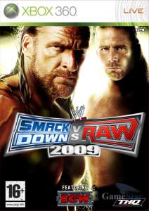 WWE SmackDown RAW 2009 Xbox 360