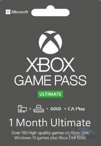 Xbox Game Pass Ultimate EA Play Карта підписки 1 місяць
