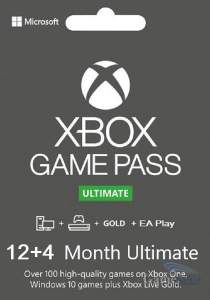 Xbox Game Pass Ultimate Карта підписки 16 місяців