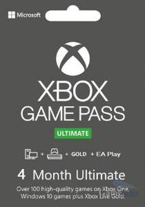 Xbox Game Pass Ultimate Карта подписки 4 месяца