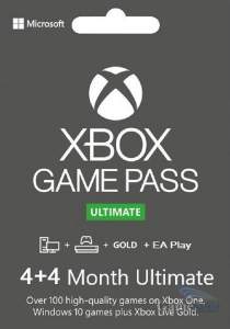 Xbox Game Pass Ultimate Карта подписки 8 месяцев