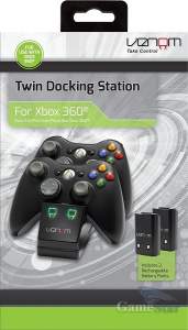 Зарядная станция Venom Dual Charge Dock and Battery Packs Xbox 360