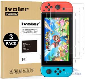 Защитное стекло Ivoler Premium Glass 9H Screen Protector Nintendo Switch