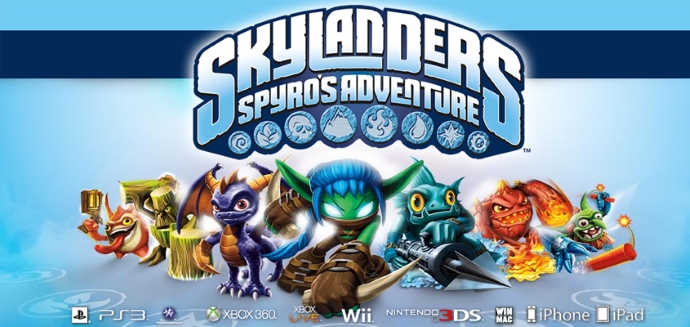 Skylanders Spyros Adventure Персонажи